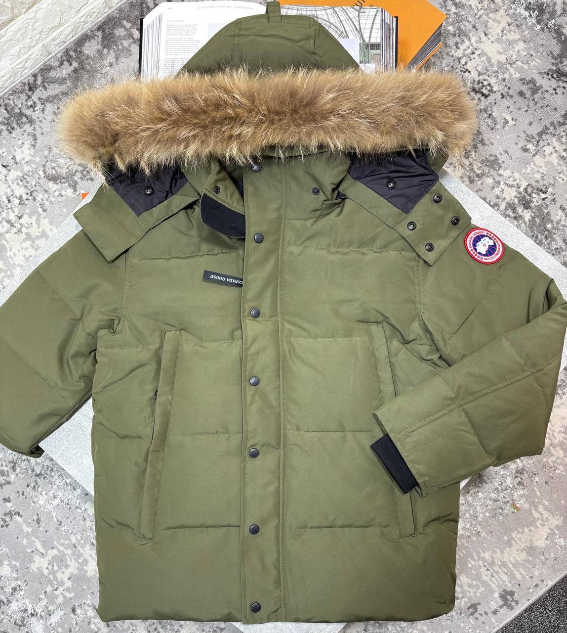 Canada Goose Military Parka Wyndham Jackets Mens in Multiple Colors Best Sale UK Reps AAA Quality