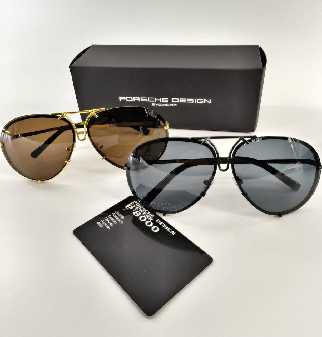 Porsche Design Aviator Sunglasses in 2 Colors