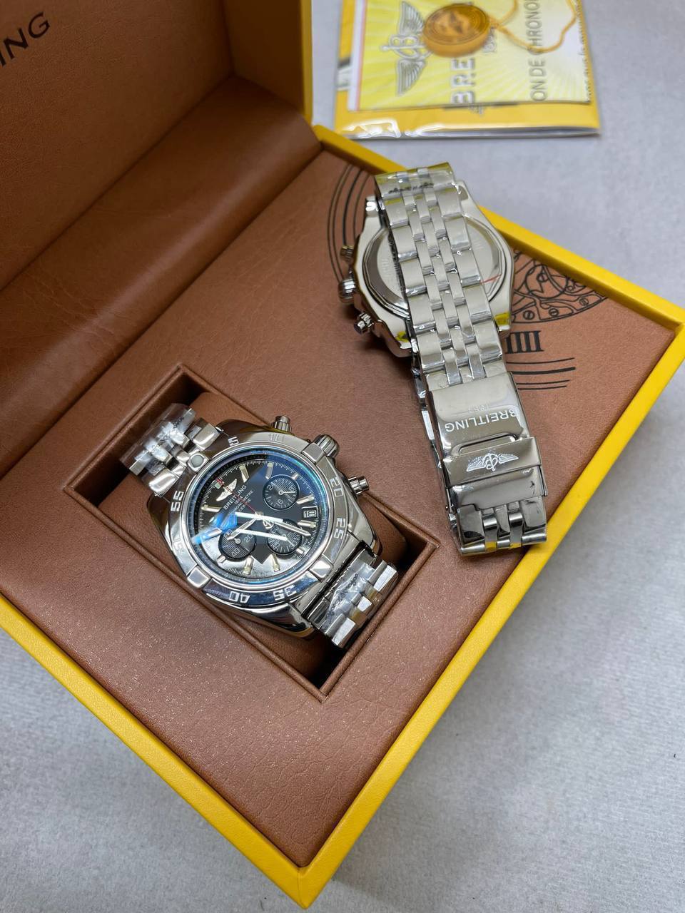Breitling Chronomat 44 Chronograph Men's Watch in 2 Colors