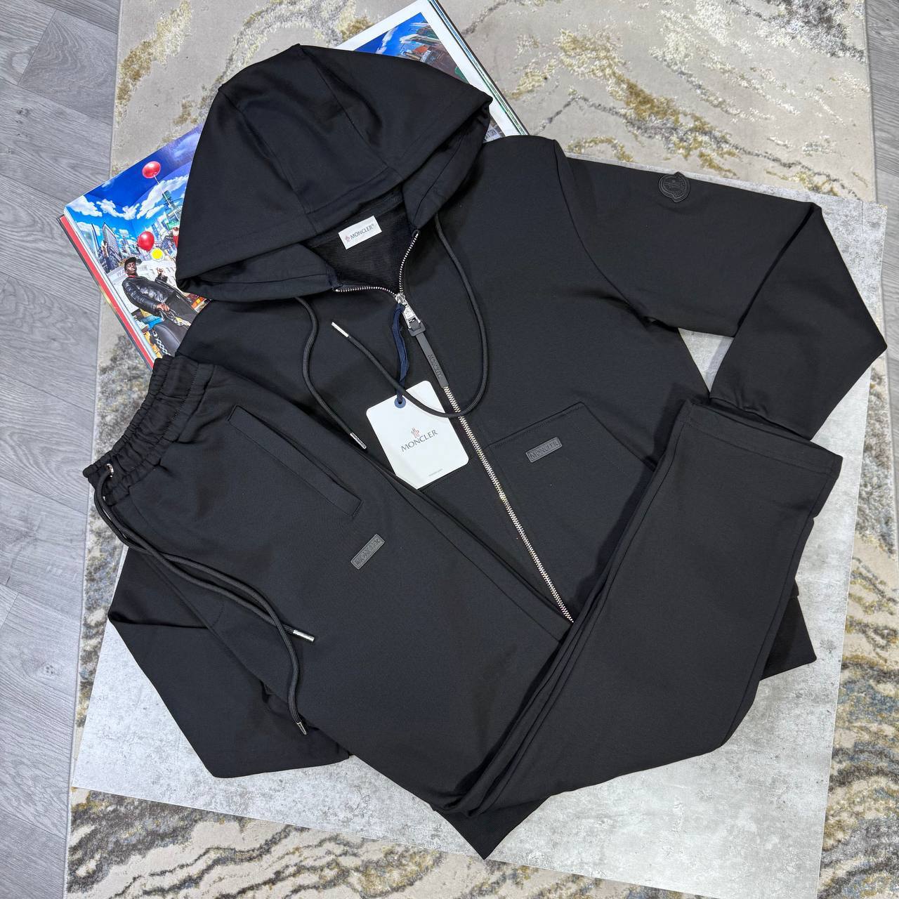 Moncler Full Zip Tracksuit with Badge Mens in Multiple Colors Best Sale UK Reps AAA Quality