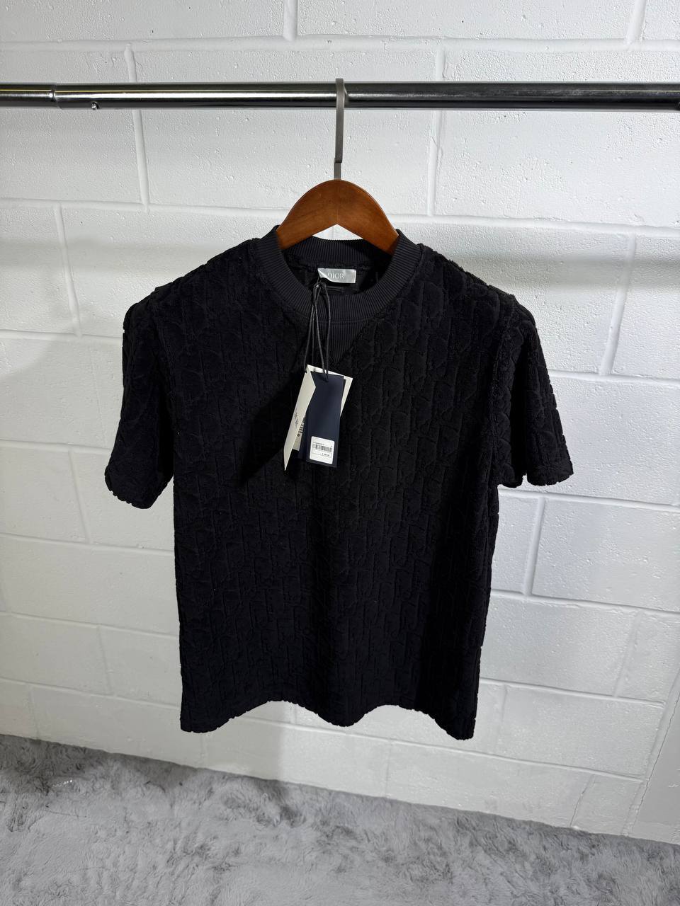 Christian Dior Towel Oblique Relaxed-Fit Terry T Shirts Mens in Multiple Colors Best Sale UK Reps AAA Quality