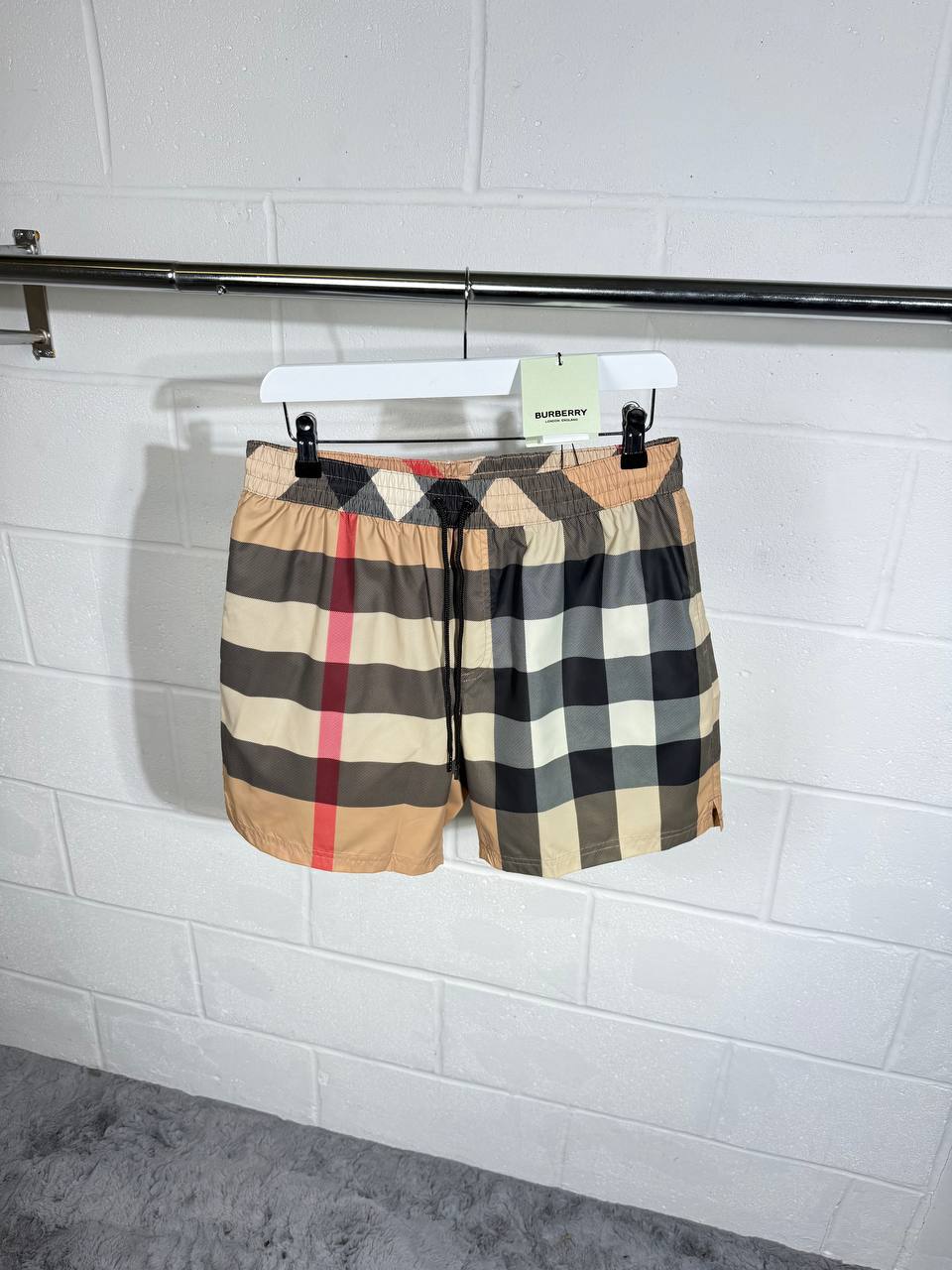 Burberry Logo-Print Cotton T-shirts & Shorts Set Mens in Multiple Colors Best Sale UK Reps AAA Quality