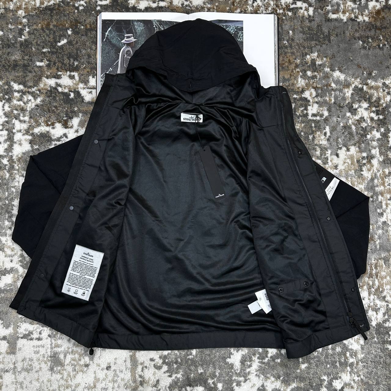 Stone Island Windproof Hooded Jacket With Anti-Drip Mens in Multiple Colors Best Sale UK Reps AAA Quality