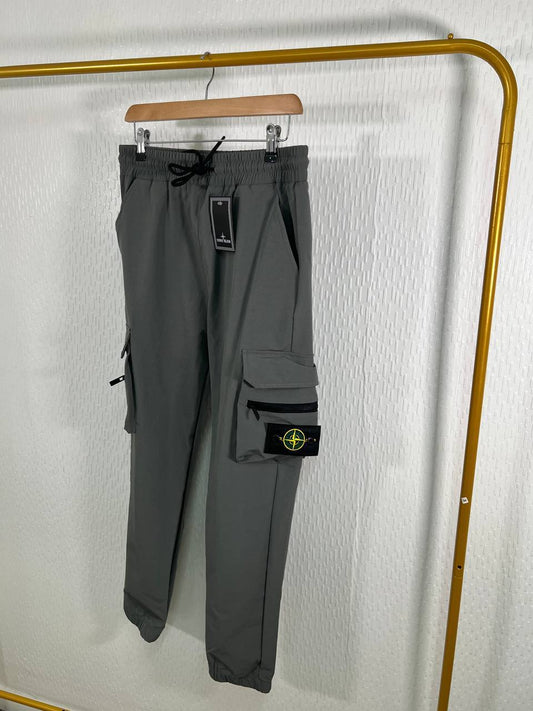 Stone Island Regular-Tapered-Fit Cargo with Zip Pockets Cargo Pants Mens in 2 Colors Best Sale UK Reps AAA Quality