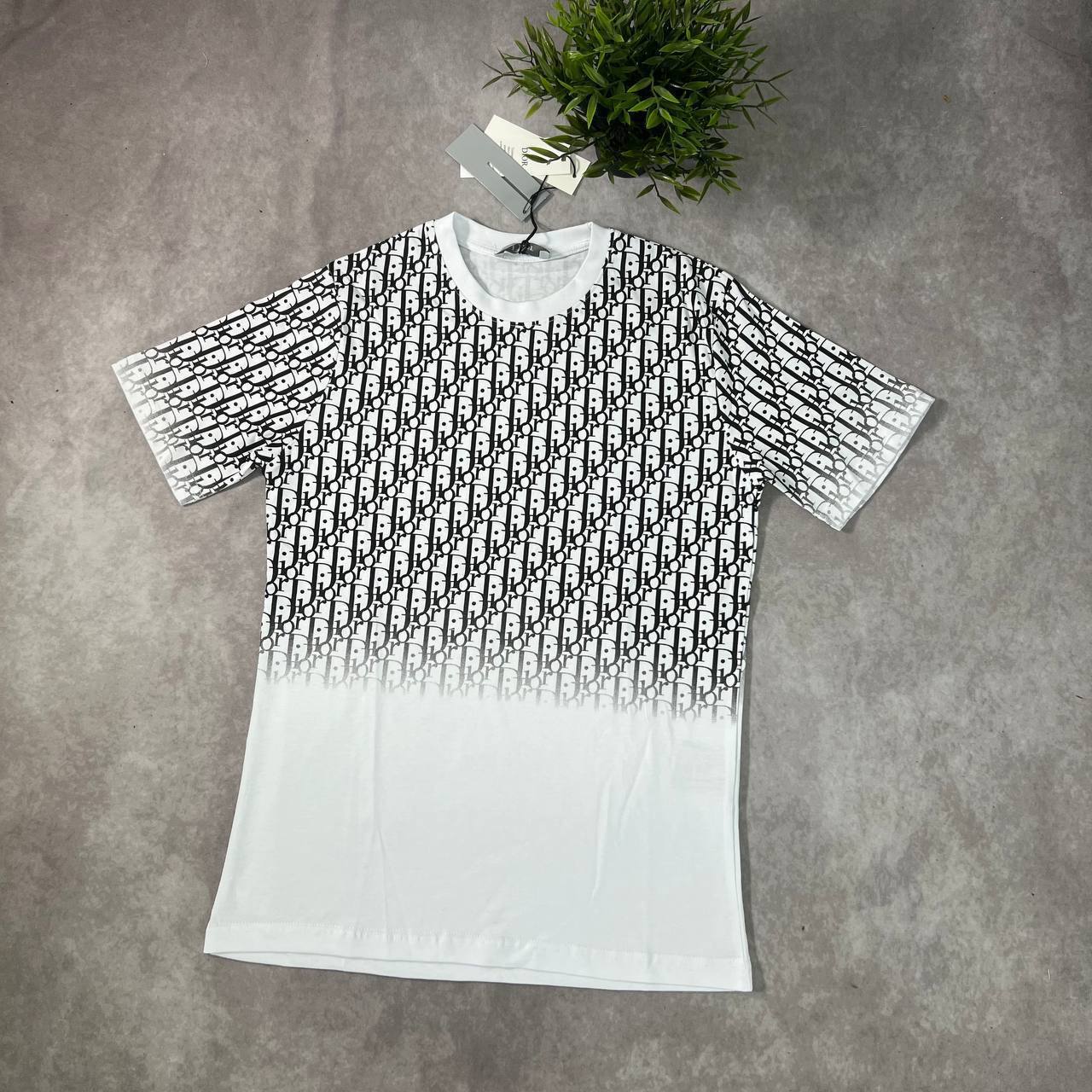 Christian Dior Gradient Oblique T-Shirts & Shorts Sets Men's
