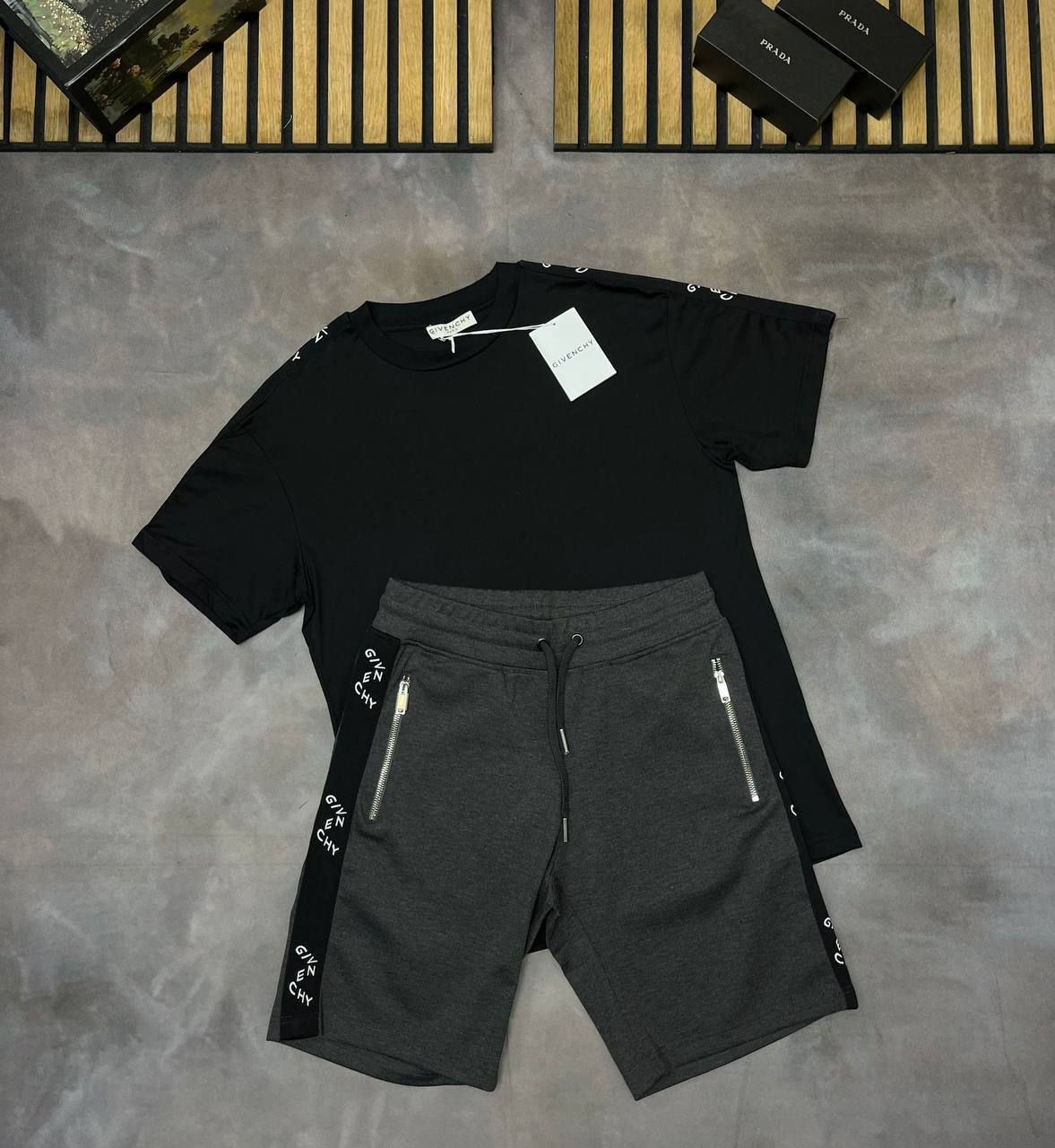 Givenchy Round Neck T-Shirts & Shorts Sets Men's in Multiple Colors