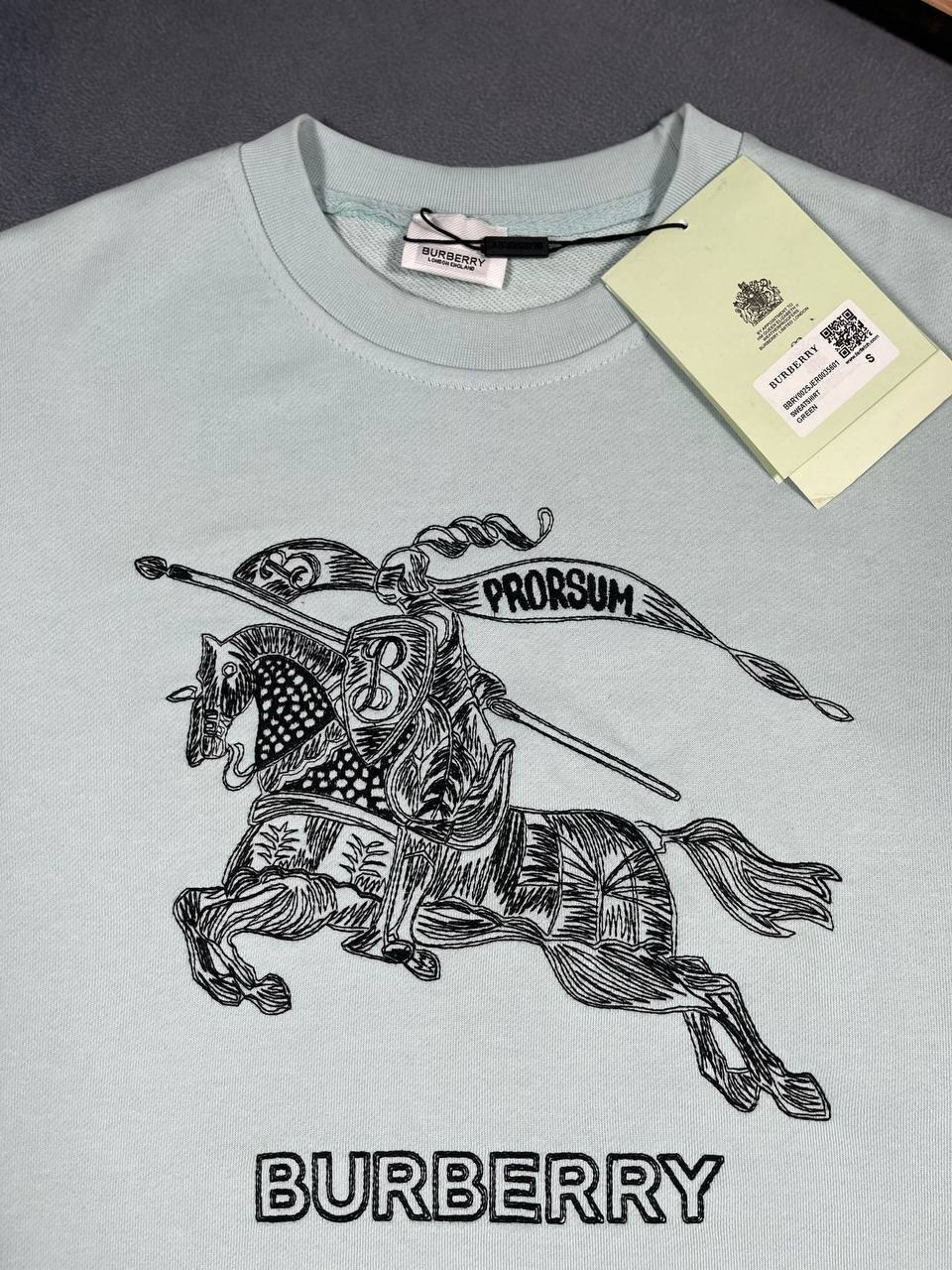 Burberry Logo-Embroidered Cotton Jersey Sweatshirt Mens in Multiple Colors Best Sale UK Reps AAA Quality