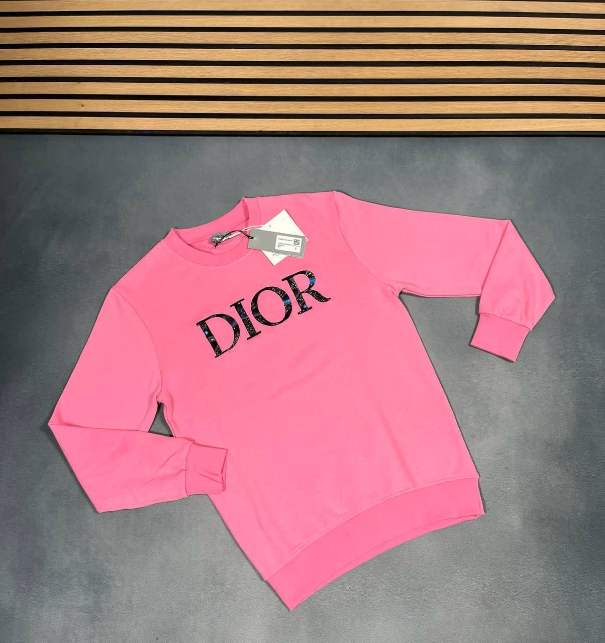 Christian Dior Logo Crew & Scoop Necks Sweatshirt Mens in Multiple Colors Best Sale UK Reps AAA Quality
