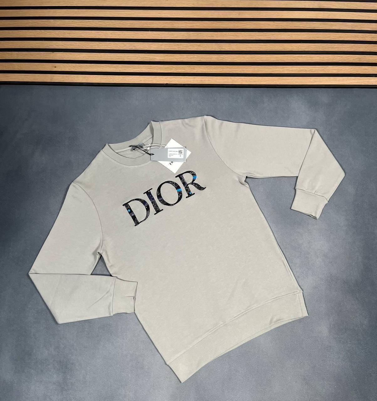 Christian Dior Logo Crew & Scoop Necks Sweatshirt Mens in Multiple Colors Best Sale UK Reps AAA Quality