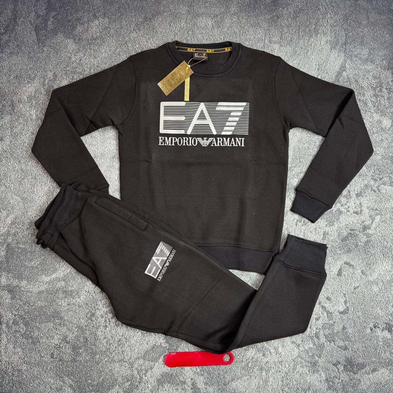 Emporio Armani EA7 Logo Tracksuit Mens in Multiple Colors Best Sale UK Reps AAA Quality