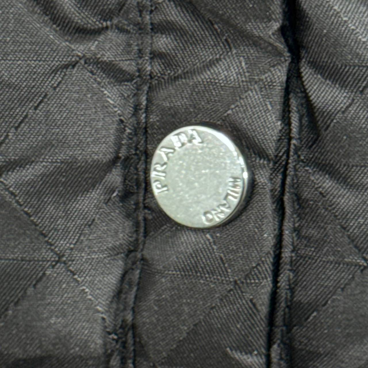 Prada Triangle Logo Padded Pocket Button Mens Gilets in 2 Colors Best Sale UK Reps AAA Quality