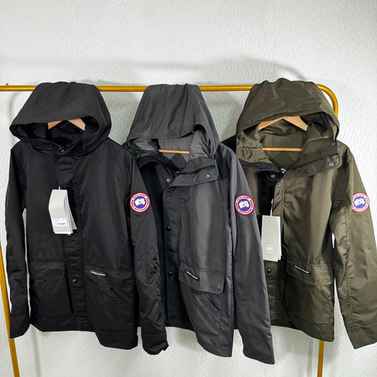 Canada Goose Lockeport Hooded Jacket Mens in Multiple Colors Best Sale UK Reps AAA Quality