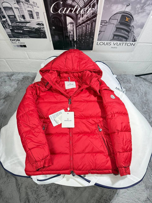 Moncler Maya Hooded Short Down Mens Jackets in Multiple Colors UK Reps AAA Quality