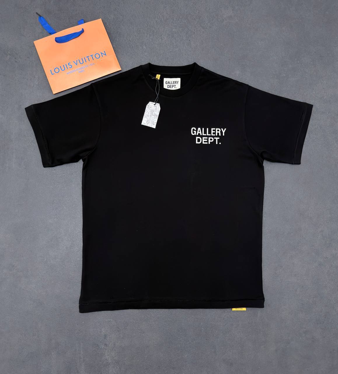 Gallery Dept. Souvenir Logo T-Shirt Mens in Multiple Colors Best Sale UK Reps AAA Quality