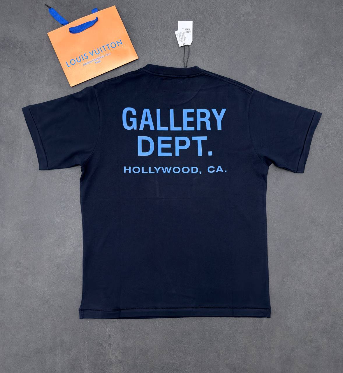 Gallery Dept. Souvenir Logo T-Shirt Mens in Multiple Colors Best Sale UK Reps AAA Quality