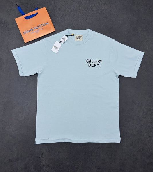 Gallery Dept. Souvenir Logo T-Shirt Mens in Multiple Colors Best Sale UK Reps AAA Quality