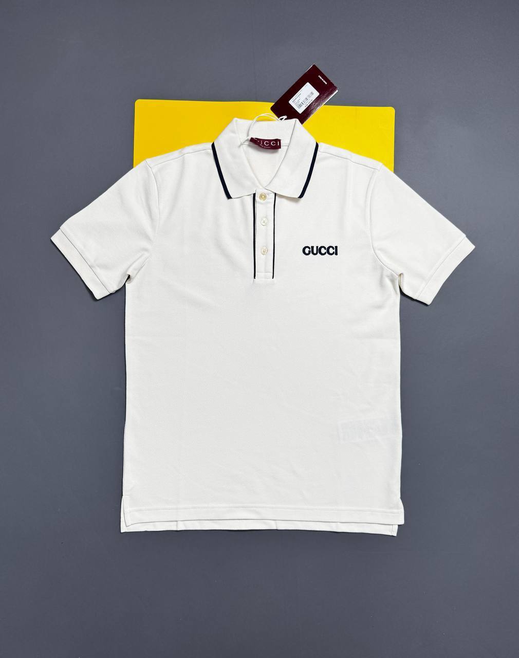 Gucci Embroidered Cotton Piquet Polo Shirts Men's Multiple Colors AAA Quality UK Reps