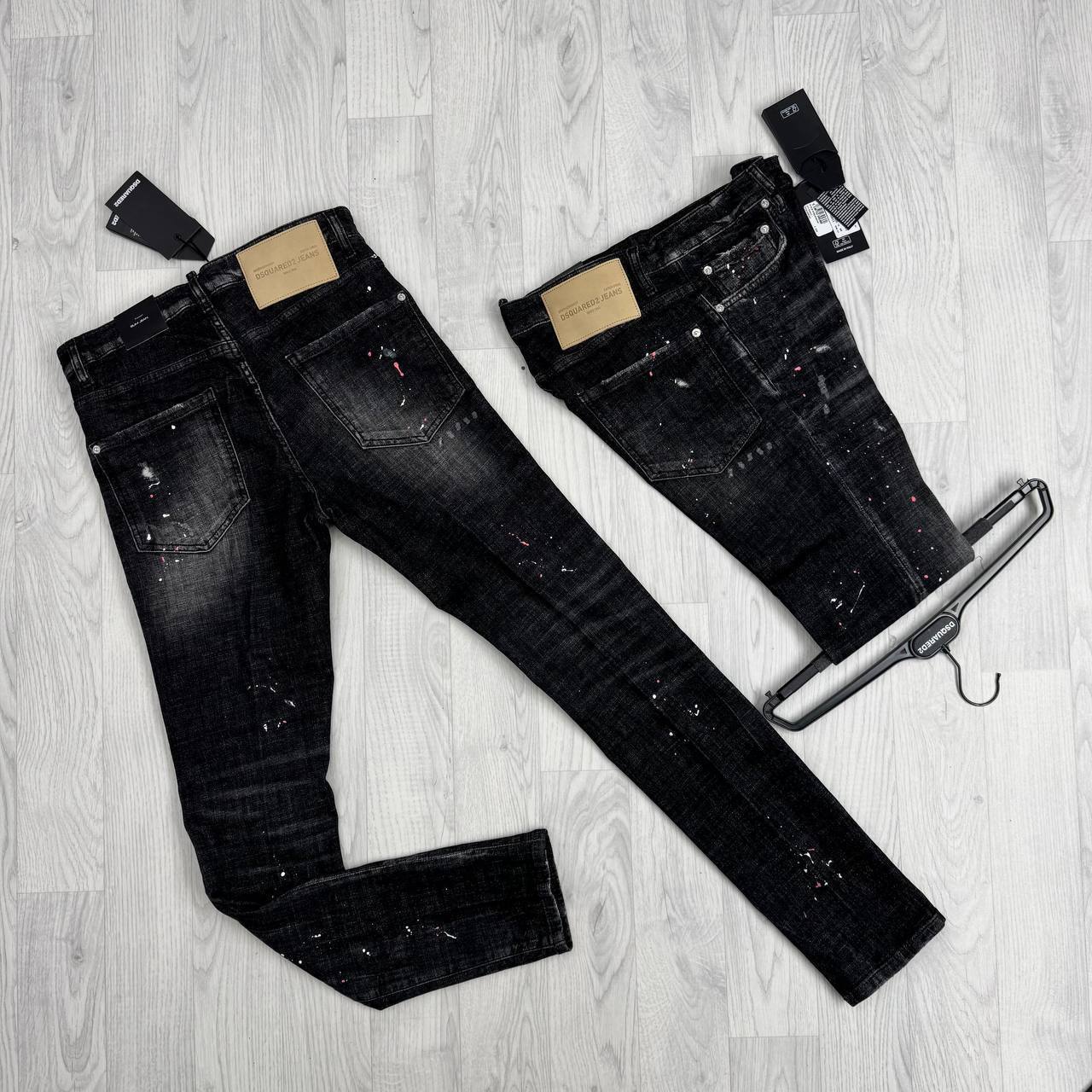 Dsquared2 Skater Denim Jeans Men's in 2 Colors Multiple Waist Sizes UK AAA Quality Reps