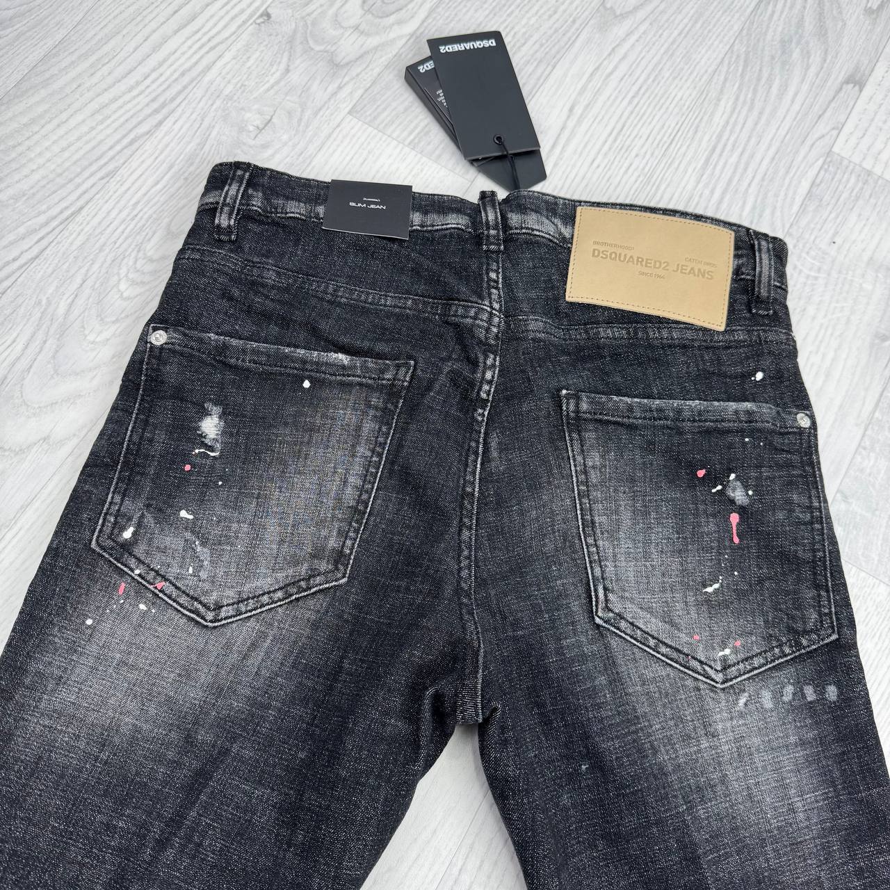 Dsquared2 Skater Denim Jeans Men's in 2 Colors Multiple Waist Sizes UK AAA Quality Reps