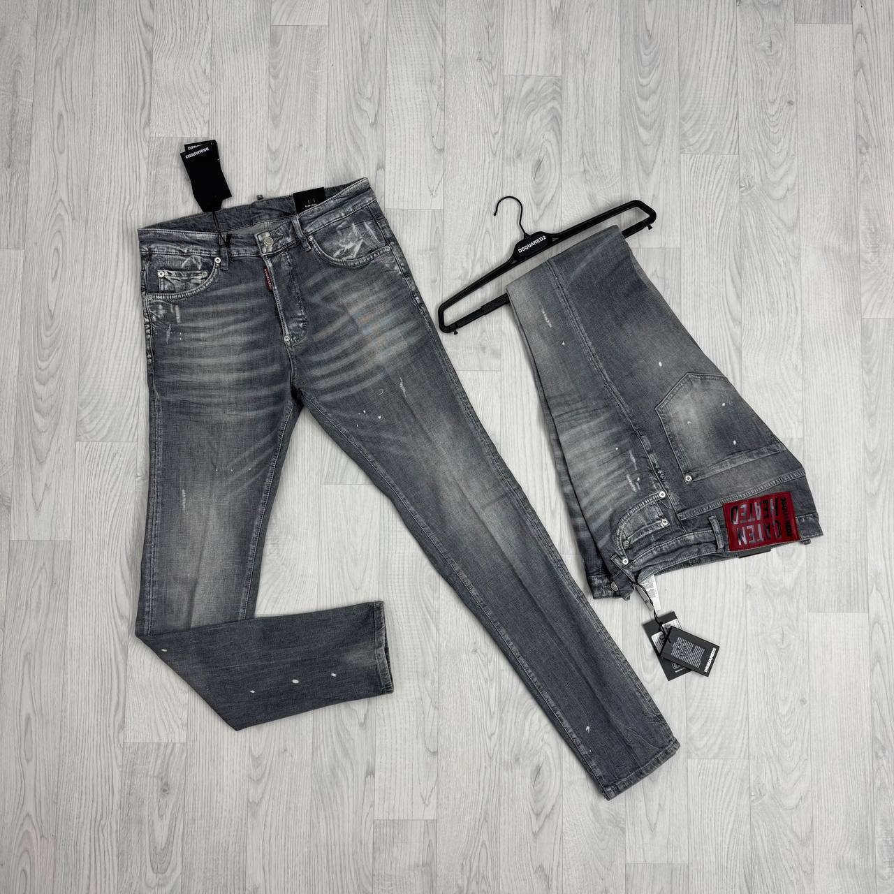 Dsquared2 Skater Denim Jeans Men's in 2 Colors Multiple Waist Sizes UK AAA Quality Reps