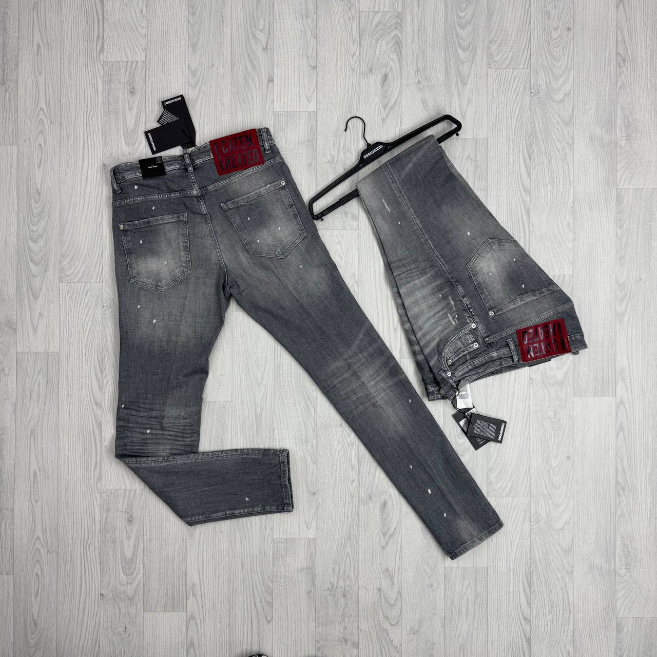 Dsquared2 Skater Denim Jeans Men's in 2 Colors Multiple Waist Sizes UK AAA Quality Reps