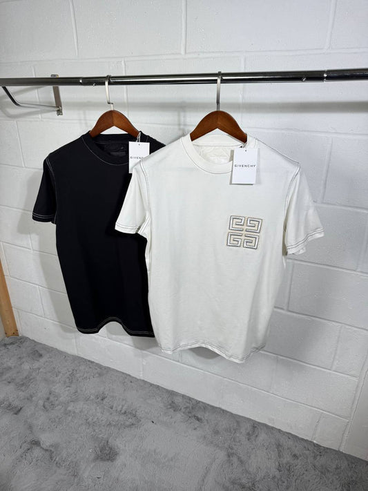 Givenchy 4G-motif Cotton T-shirts Men's in 2 Colors UK Reps