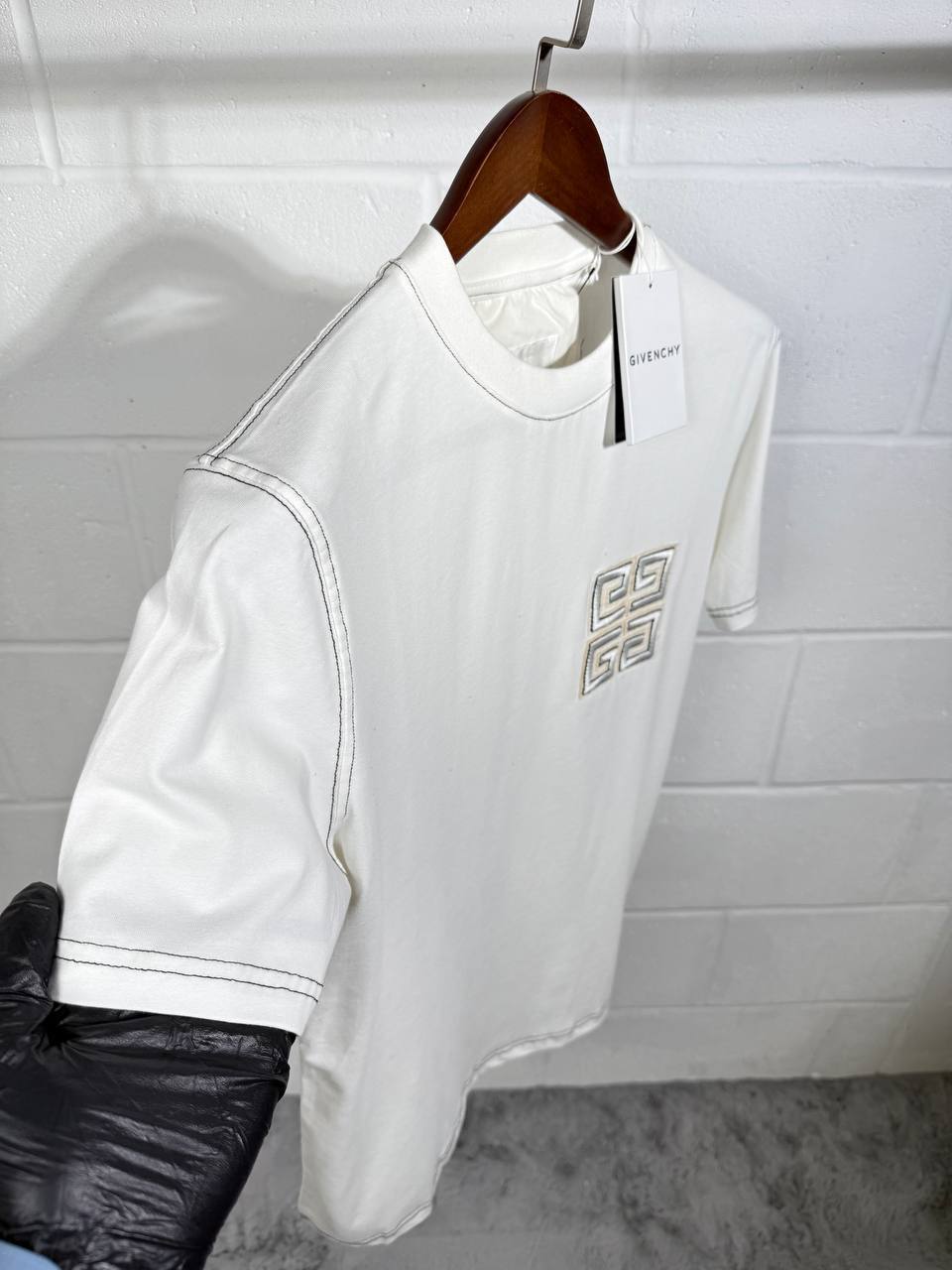 Givenchy 4G-motif Cotton T-shirts Men's in 2 Colors UK Reps