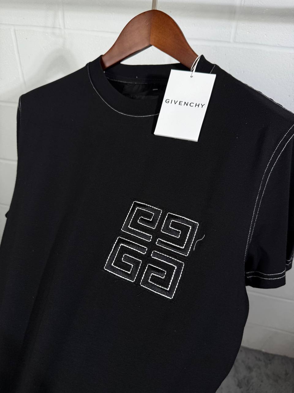 Givenchy 4G-motif Cotton T-shirts Men's in 2 Colors UK Reps