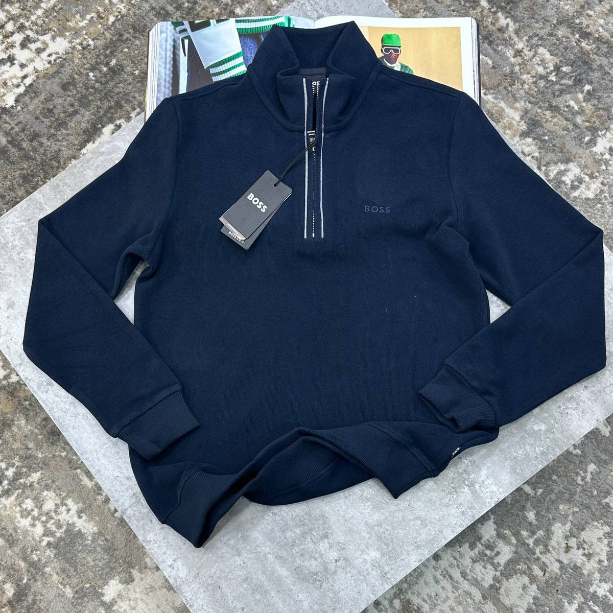 Hugo Boss Zipper Closure Jumpers Men UK Reps Superclone Quality