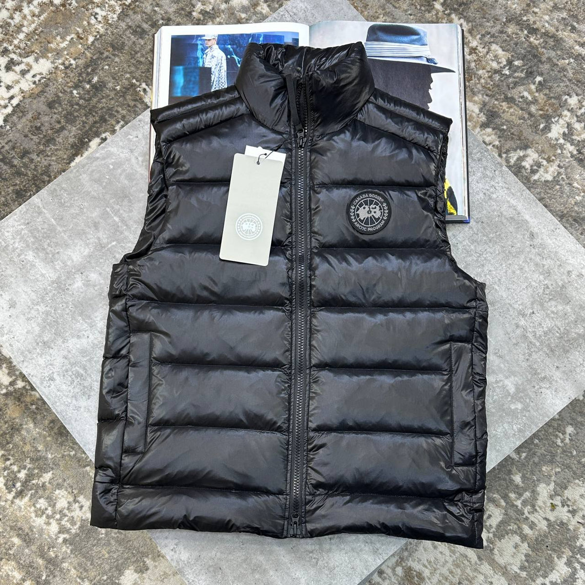 Canada Goose Black Label Mens Gilet UK Reps Superclone Quality