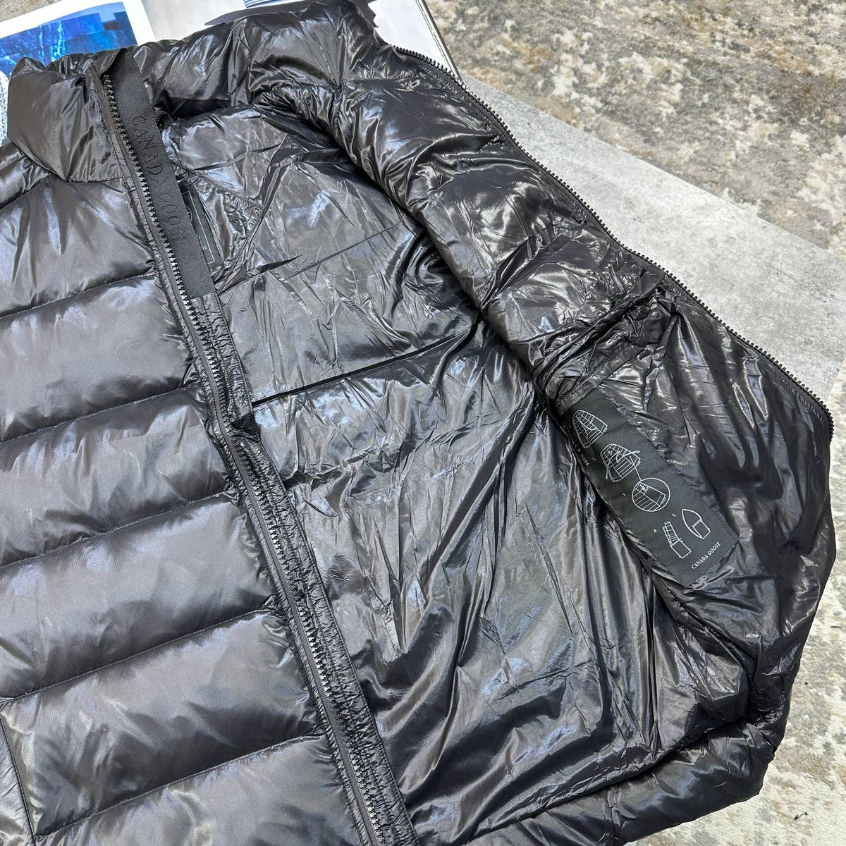 Canada Goose Black Label Mens Gilet UK Reps Superclone Quality