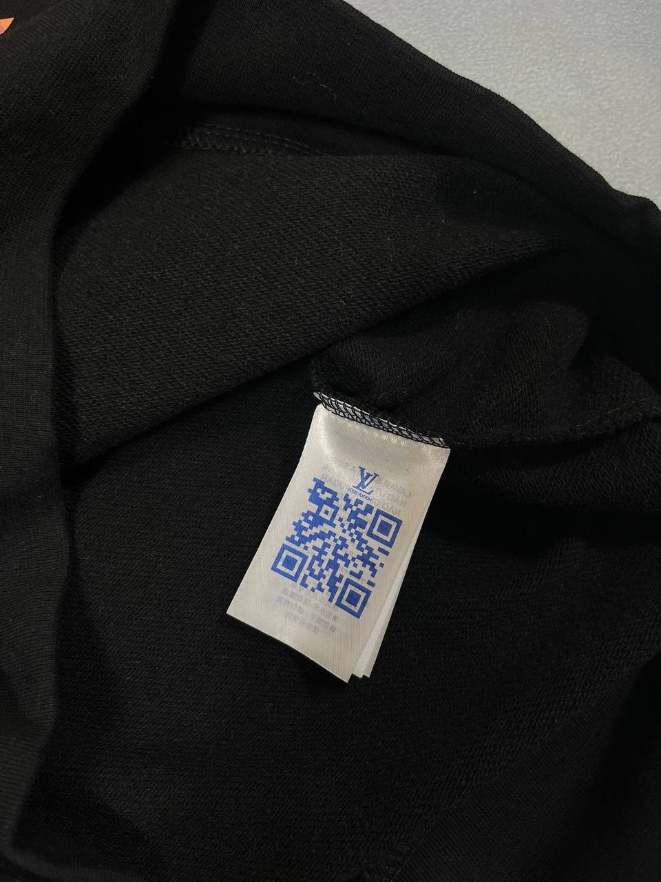 Louis Vuitton Latest Black Gradient Full Print Logo Jumpers Mens Best Sale UK Reps AAA Quality