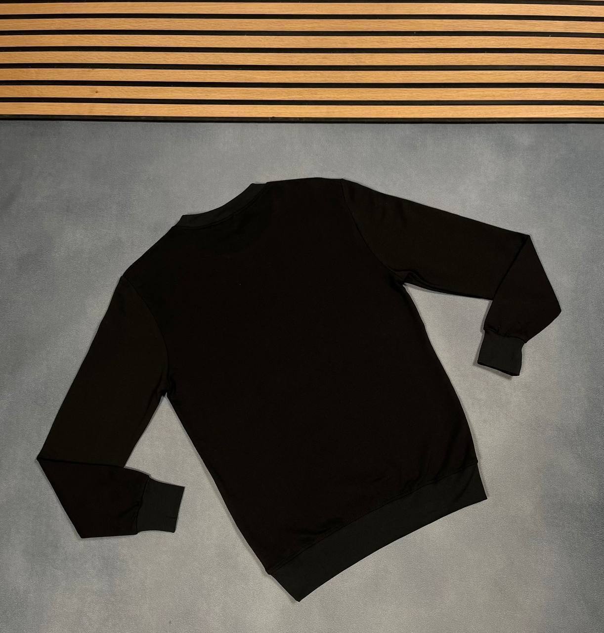 Louis Vuitton Latest Black Gradient Full Print Logo Jumpers Mens Best Sale UK Reps AAA Quality