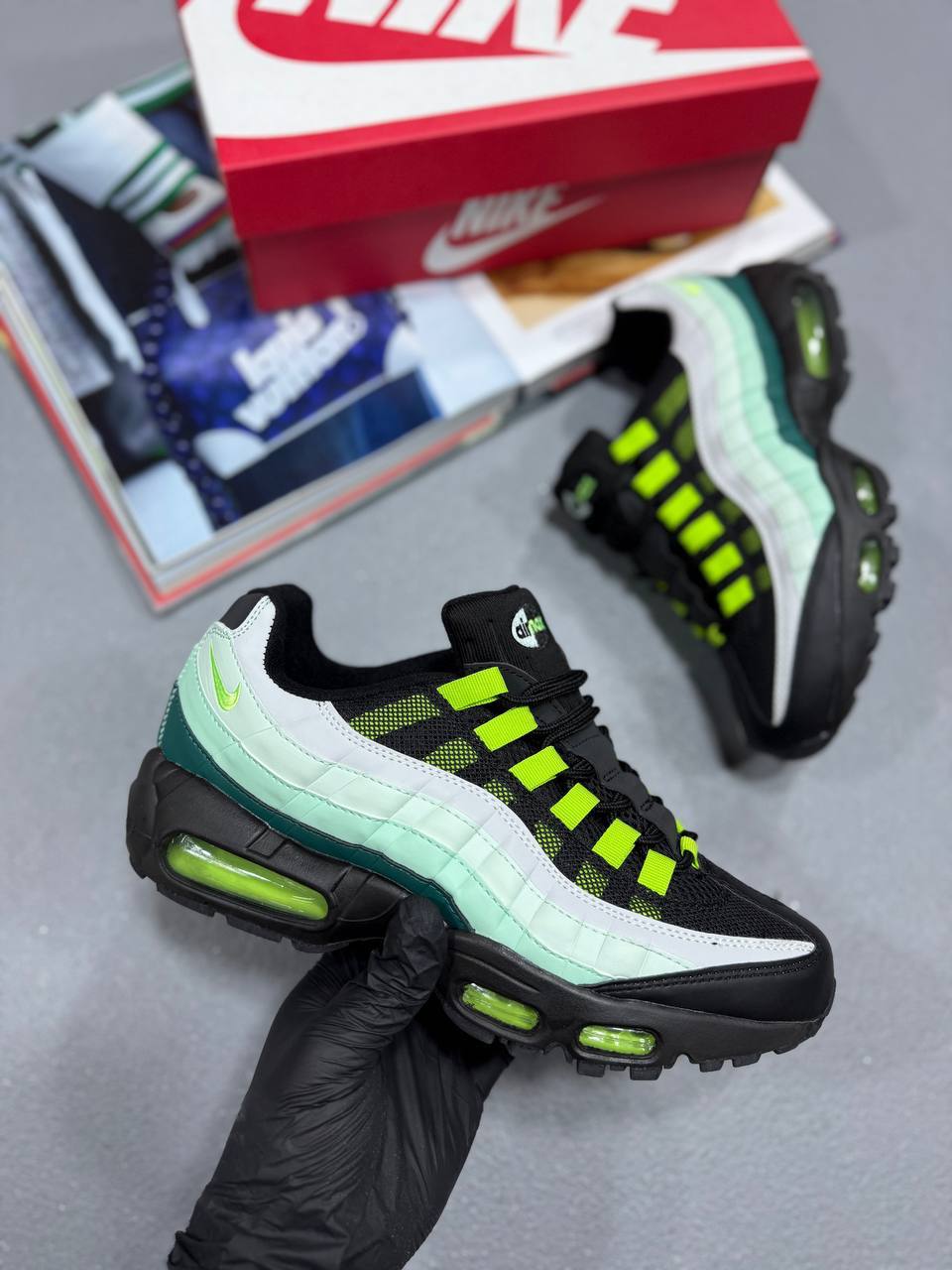 Nike Air Max 95 Essential 'Antifreeze' Mens Trainers Best Sale UK Reps AAA Quality