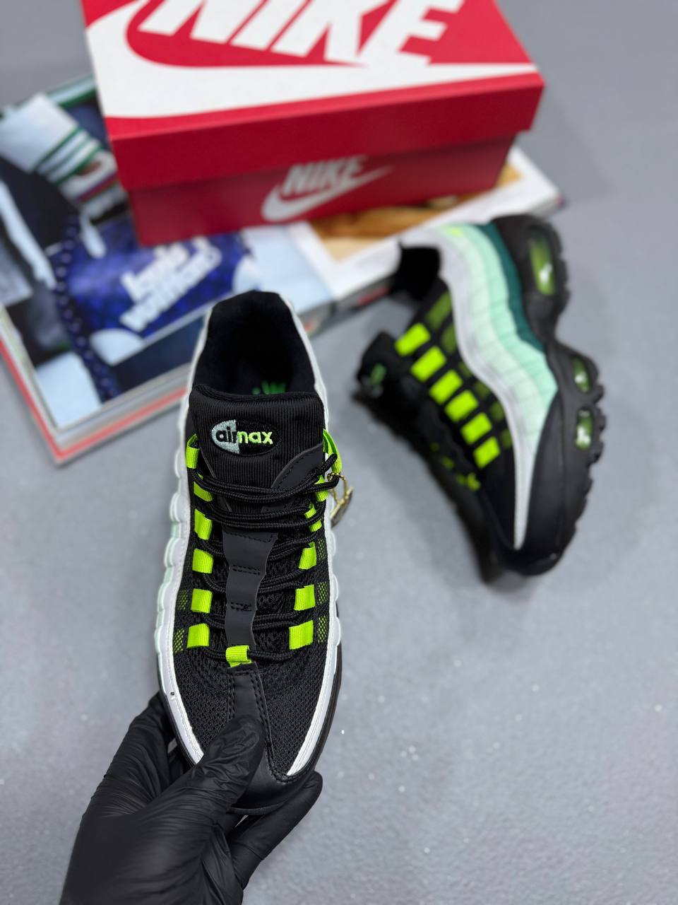 Nike Air Max 95 Essential 'Antifreeze' Mens Trainers Best Sale UK Reps AAA Quality