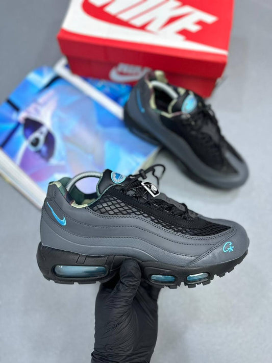 Nike x Corteiz Air Max 95 "Aegean Storm" Mens Trainers Best Sale UK Reps AAA Quality