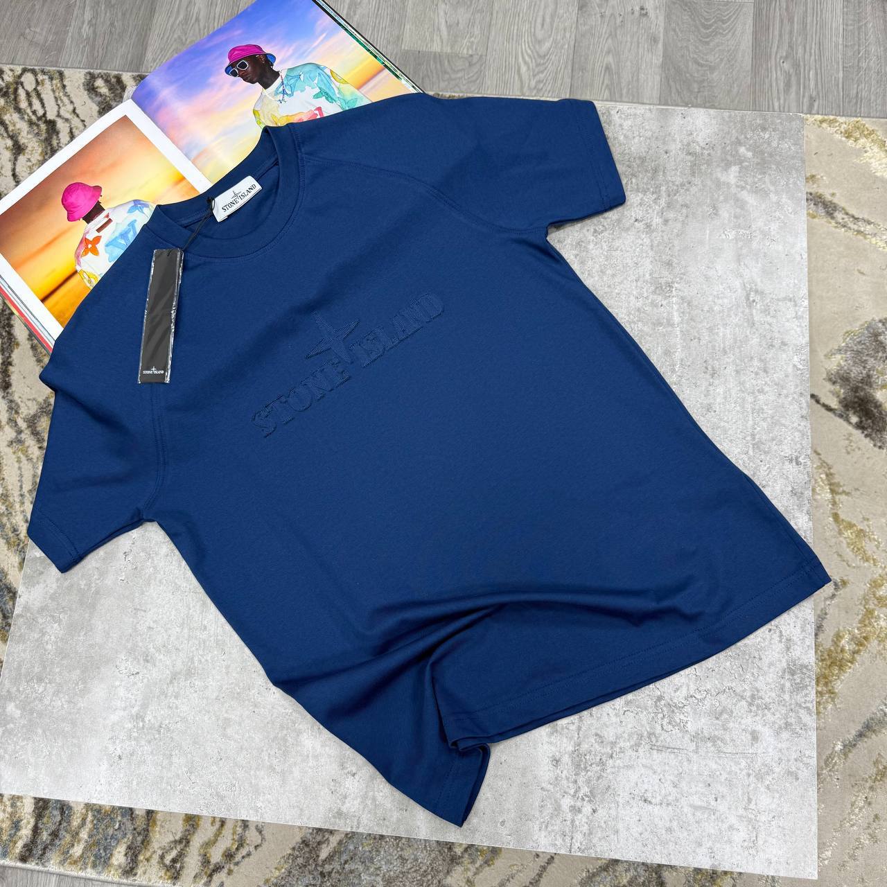 Stone Island Combed Organic Cotton Mens T-Shirts in Multiple Colors UK Reps AAA Quality