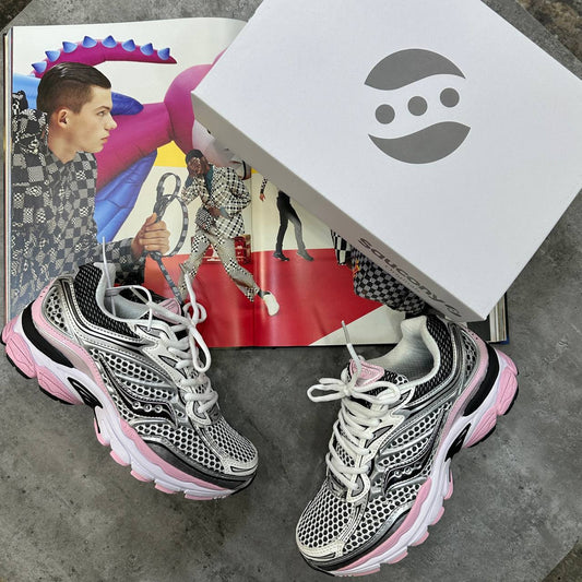 Saucony ProGrid Omni 9 "Pastel Pink" Womens Trainers UK Reps Superclone Quality