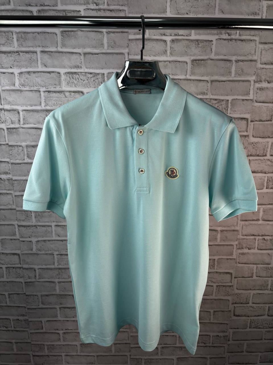 Moncler Black Logo Patch Cotton Piquet Polo Shirt Men's Multiple Colors UK Reps AAA