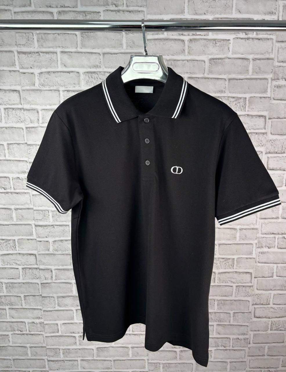 Christian Dior Homme Men Bee Blue Polo Shirts Multiple Colors Fashion UK Replica
