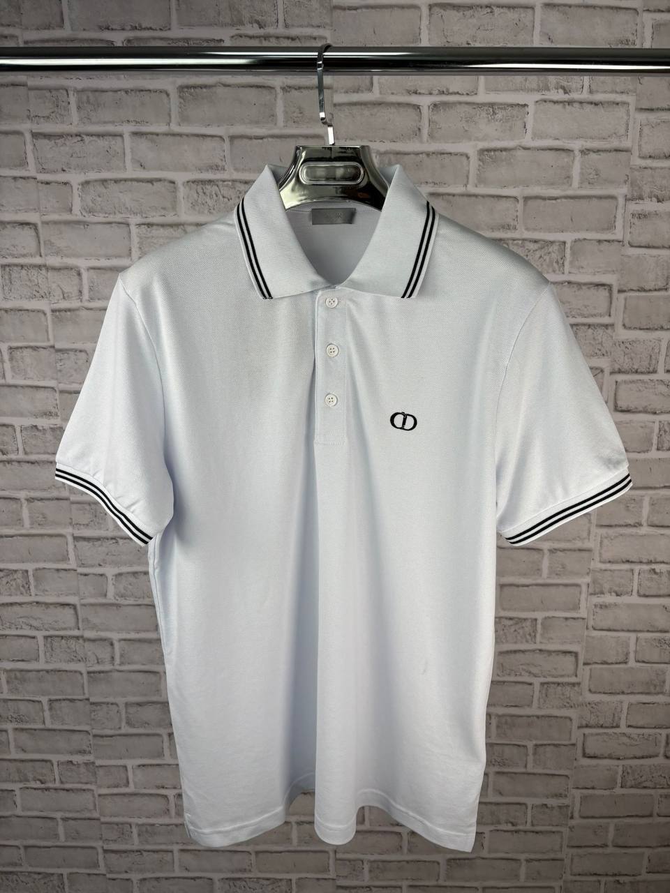 Christian Dior Homme Men Bee Blue Polo Shirts Multiple Colors Fashion UK Replica