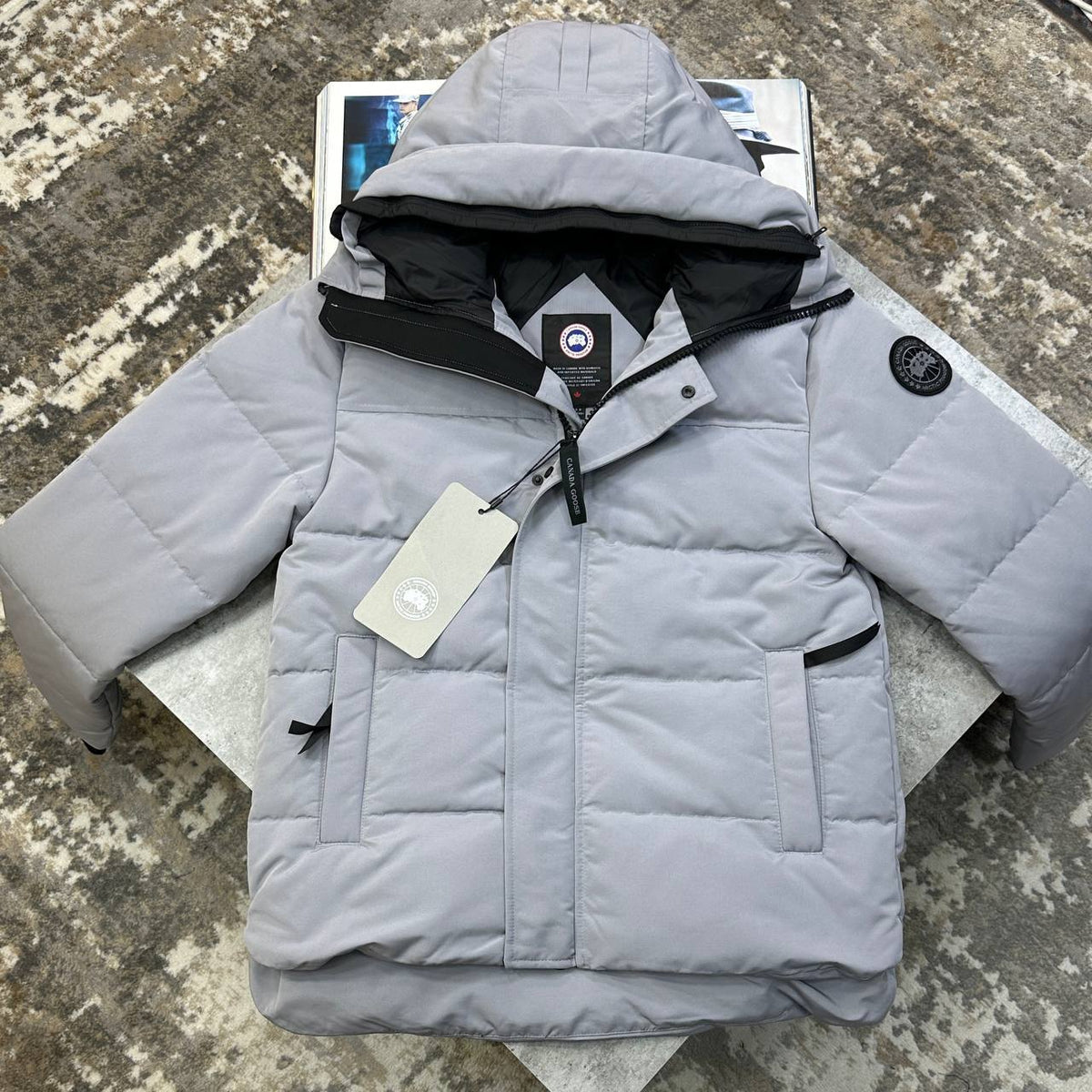 Canada Goose MacMillan Parka Black Label Jacket Mens UK Reps Superclone Quality
