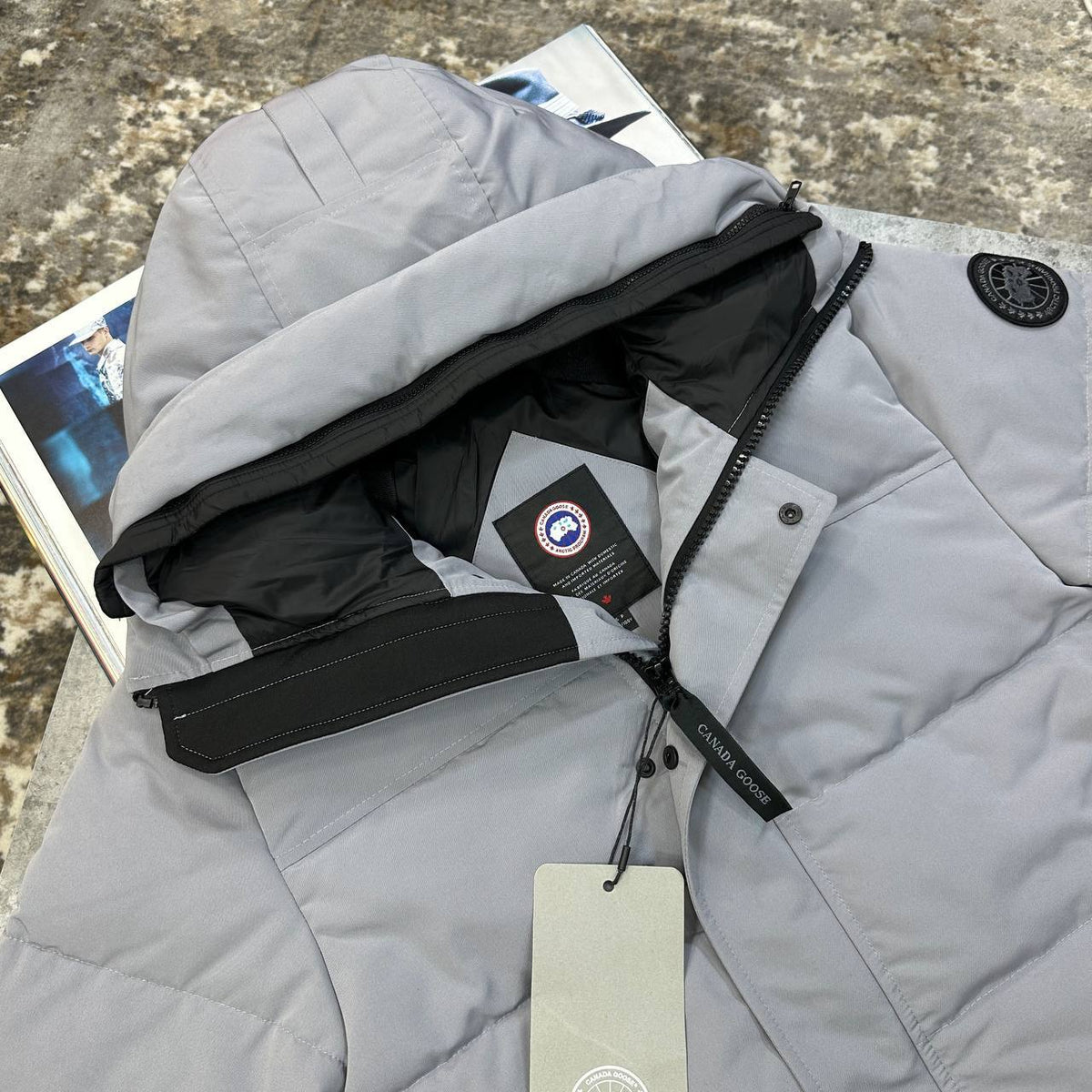 Canada Goose MacMillan Parka Black Label Jacket Mens UK Reps Superclone Quality