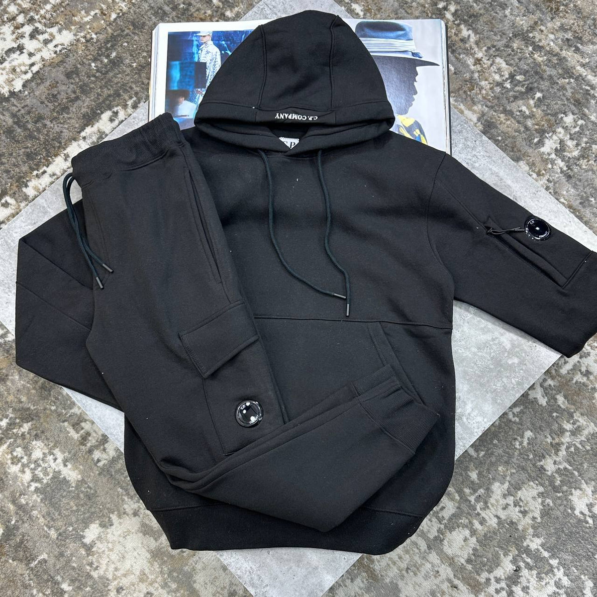 C.P. Company Glossy Acetate Lens Men's Tracksuit Set UK Reps Premium Quality