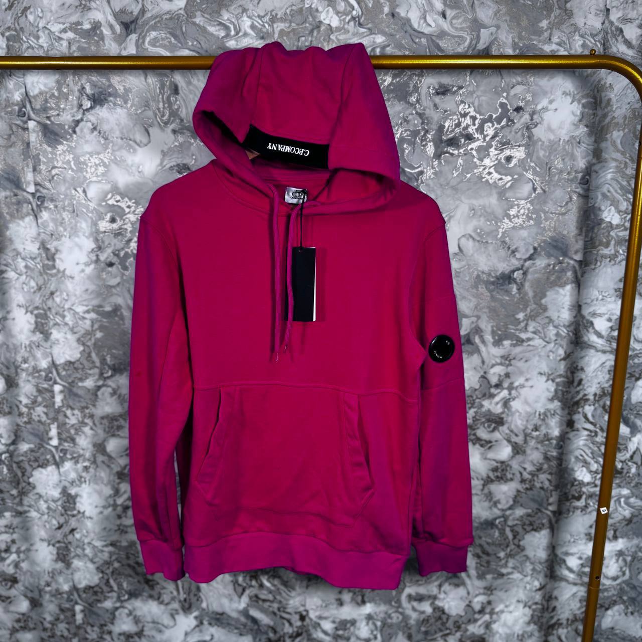C.P. Company Diagonal Raised Fleece Hoodie Mens in 2 Colors Best Sale UK Reps AAA Quality