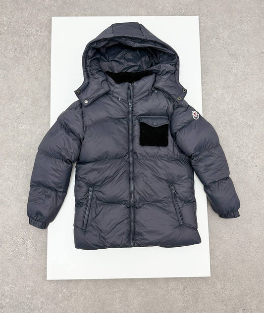 Moncler Yule Hooded Down Jackets Kids in 2 Colors Best Sale UK Reps AAA Quality