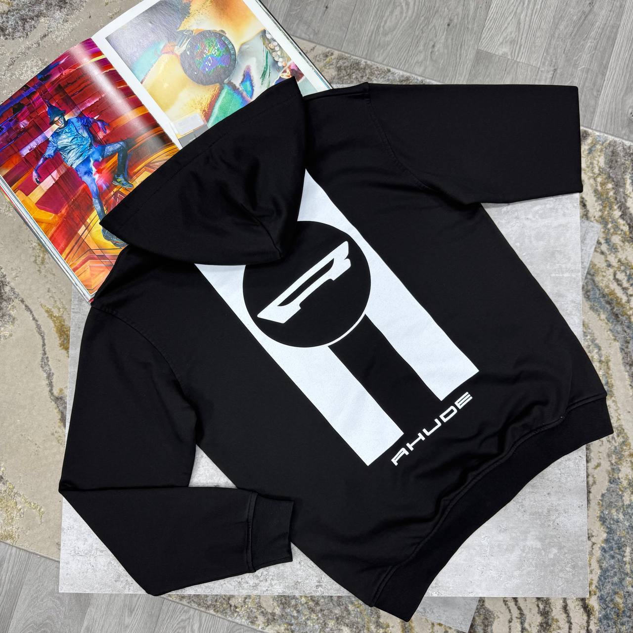 Rhude Campione Full-Zip Hoodie Mens in Multiple Colors Best Sale UK Reps AAA Quality