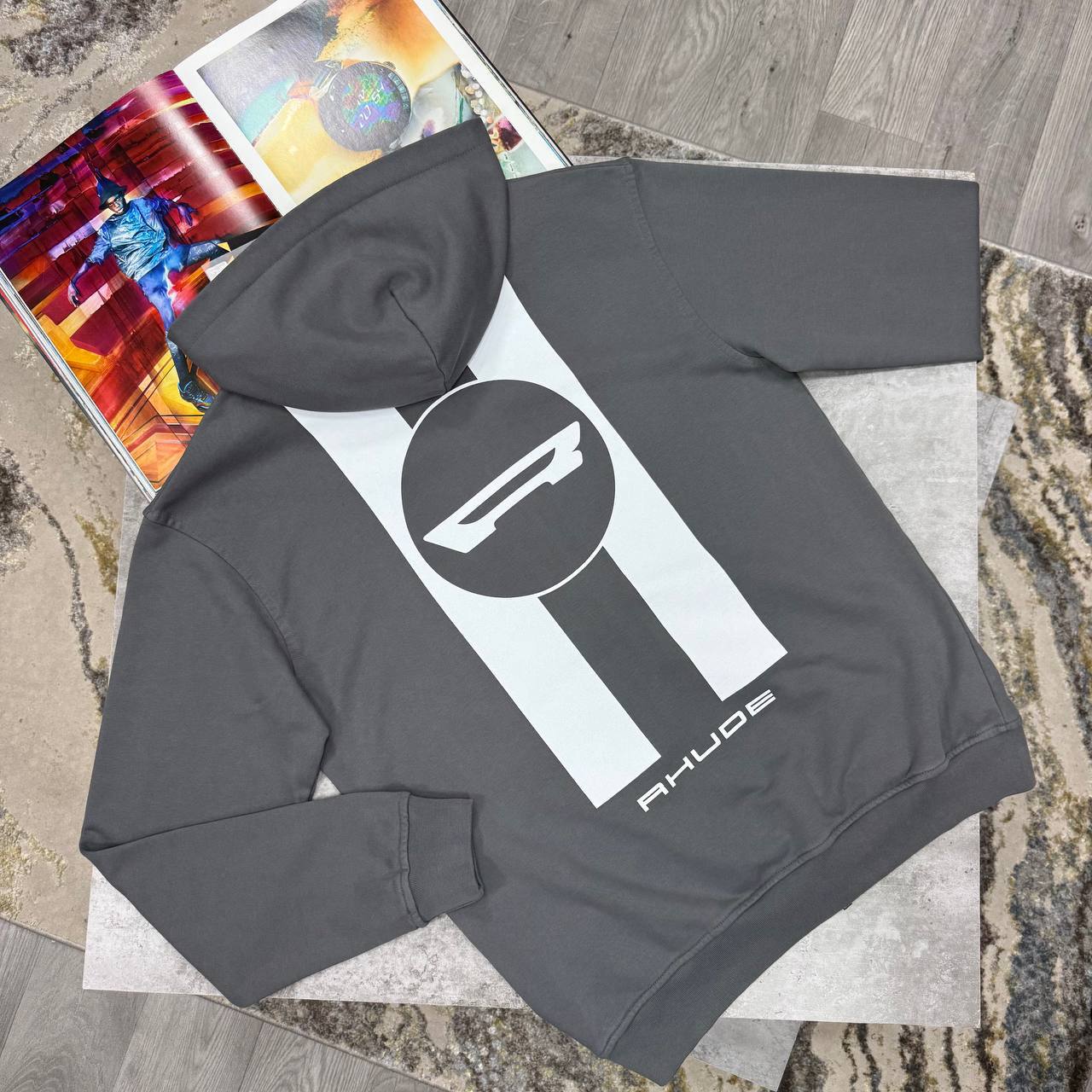 Rhude Campione Full-Zip Hoodie Mens in Multiple Colors Best Sale UK Reps AAA Quality