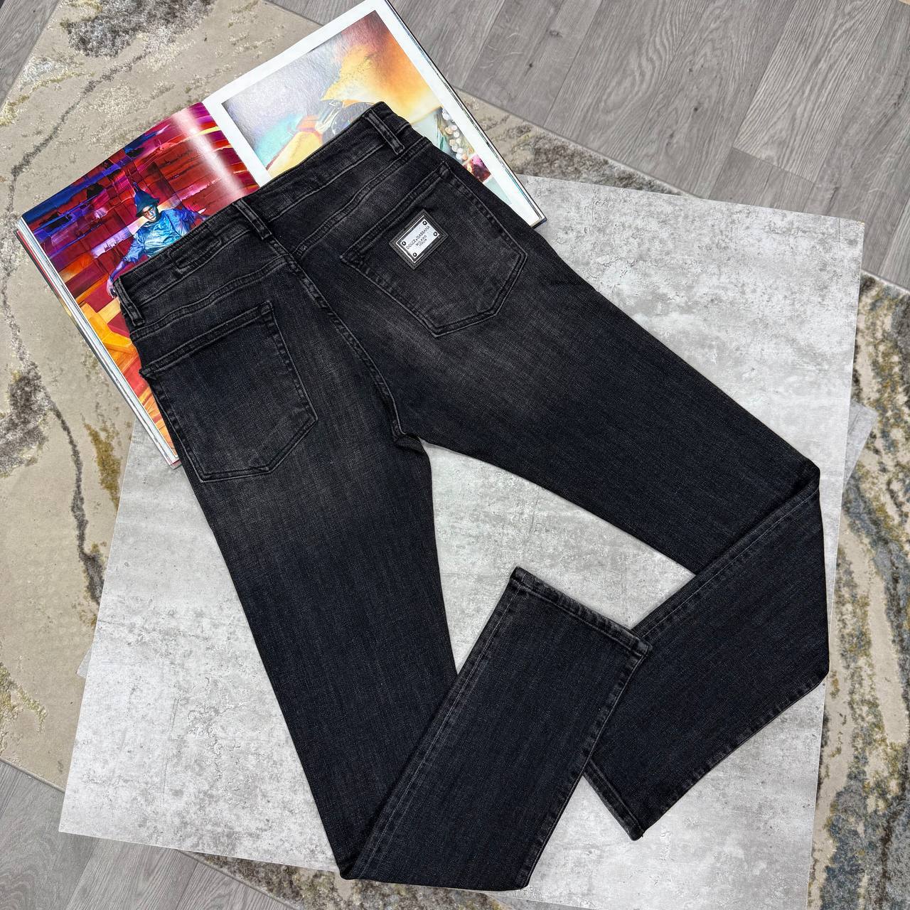 Dolce & Gabbana Jeans Skinny for Men Stretch Slim in 2 Colors Best Sale UK Reps AAA Quality