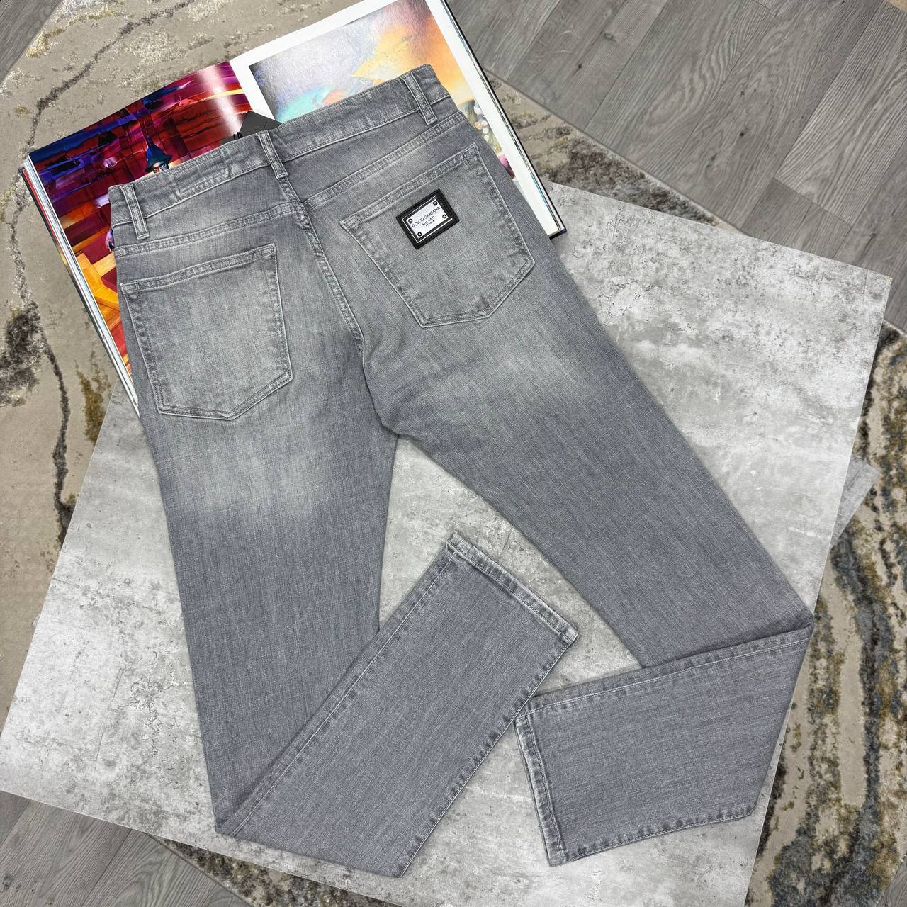 Dolce & Gabbana Jeans Skinny for Men Stretch Slim in 2 Colors Best Sale UK Reps AAA Quality